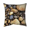 Begin Home Decor 20 x 20 in. Small Pebbles-Double Sided Print Indoor Pillow 5541-2020-LA149